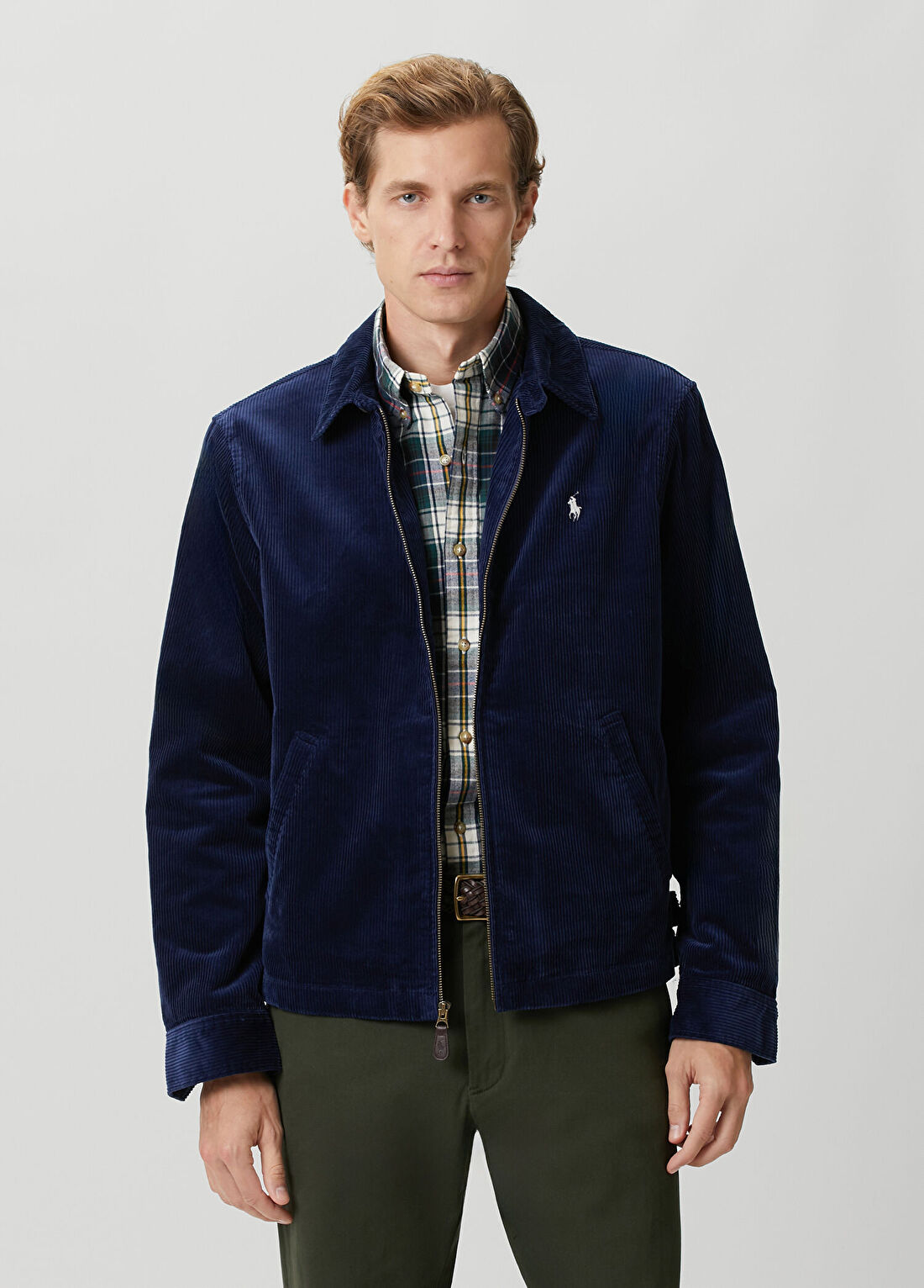 Polo Ralph Lauren Lacivert Kadife Ceket
