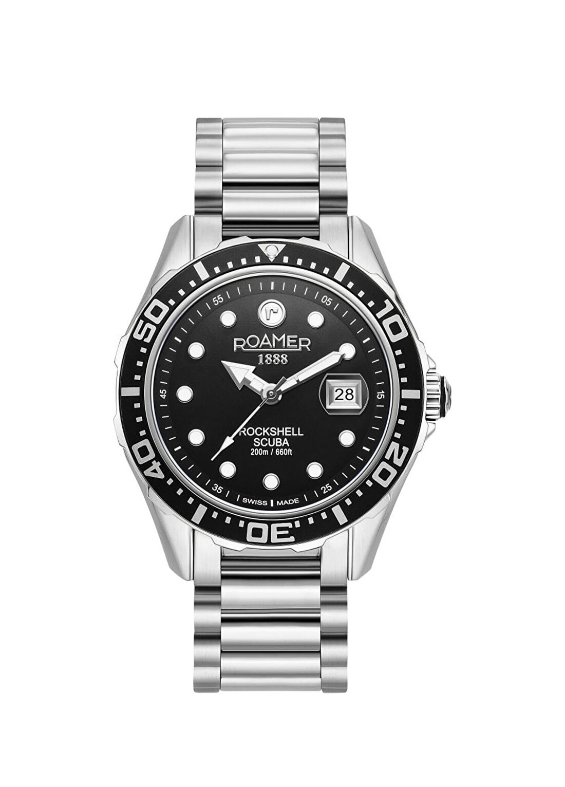 Roamer 220858-41-85-50 Gri Çelik Erkek Kol Saati