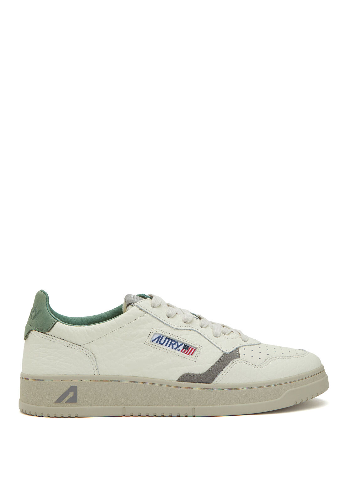 Autry Krem Erkek Deri Sneaker