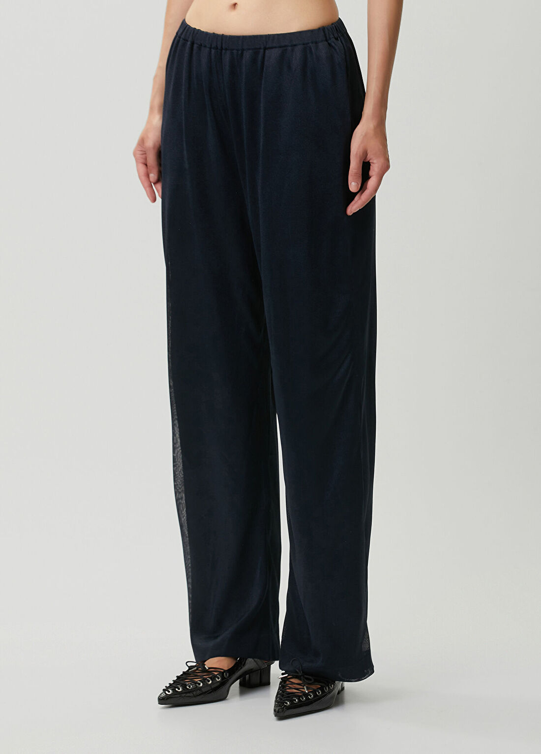 Ferragamo Lacivert Pantolon görsel 3
