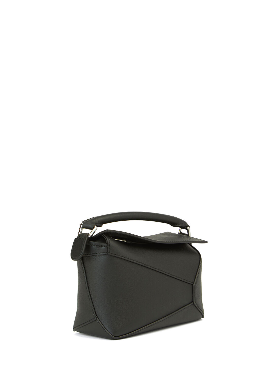 Loewe Puzzle Edge Mini Siyah Kadın Deri Çanta görsel 3
