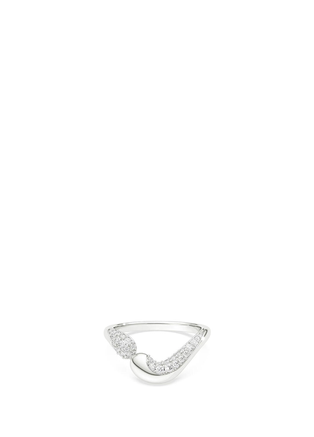Swarovski Classıca Rıng Open Whı/Sıs Kadın Yüzük