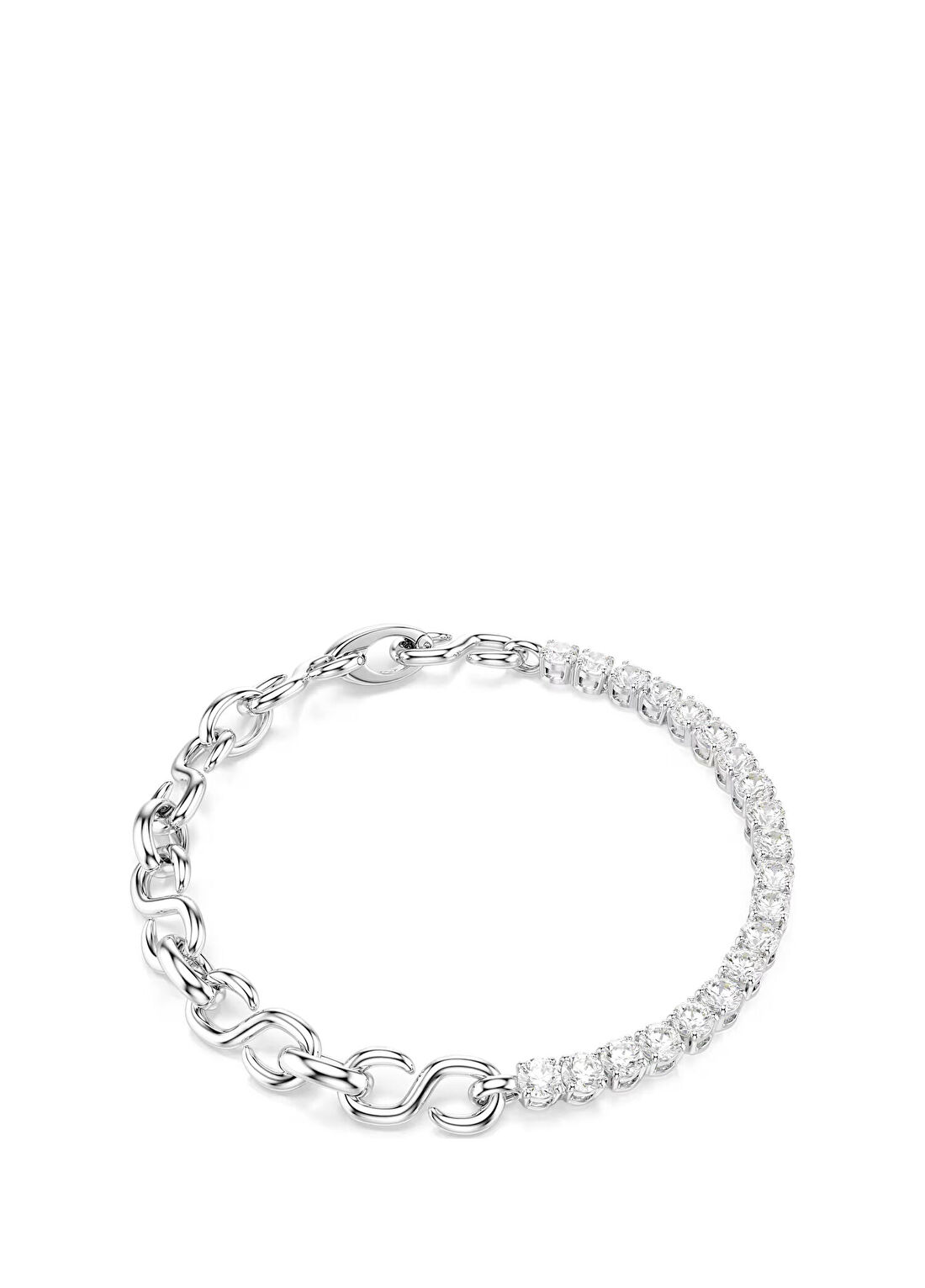 Swarovski Matrıx Chaın Whı Rhs Kadın Bileklik