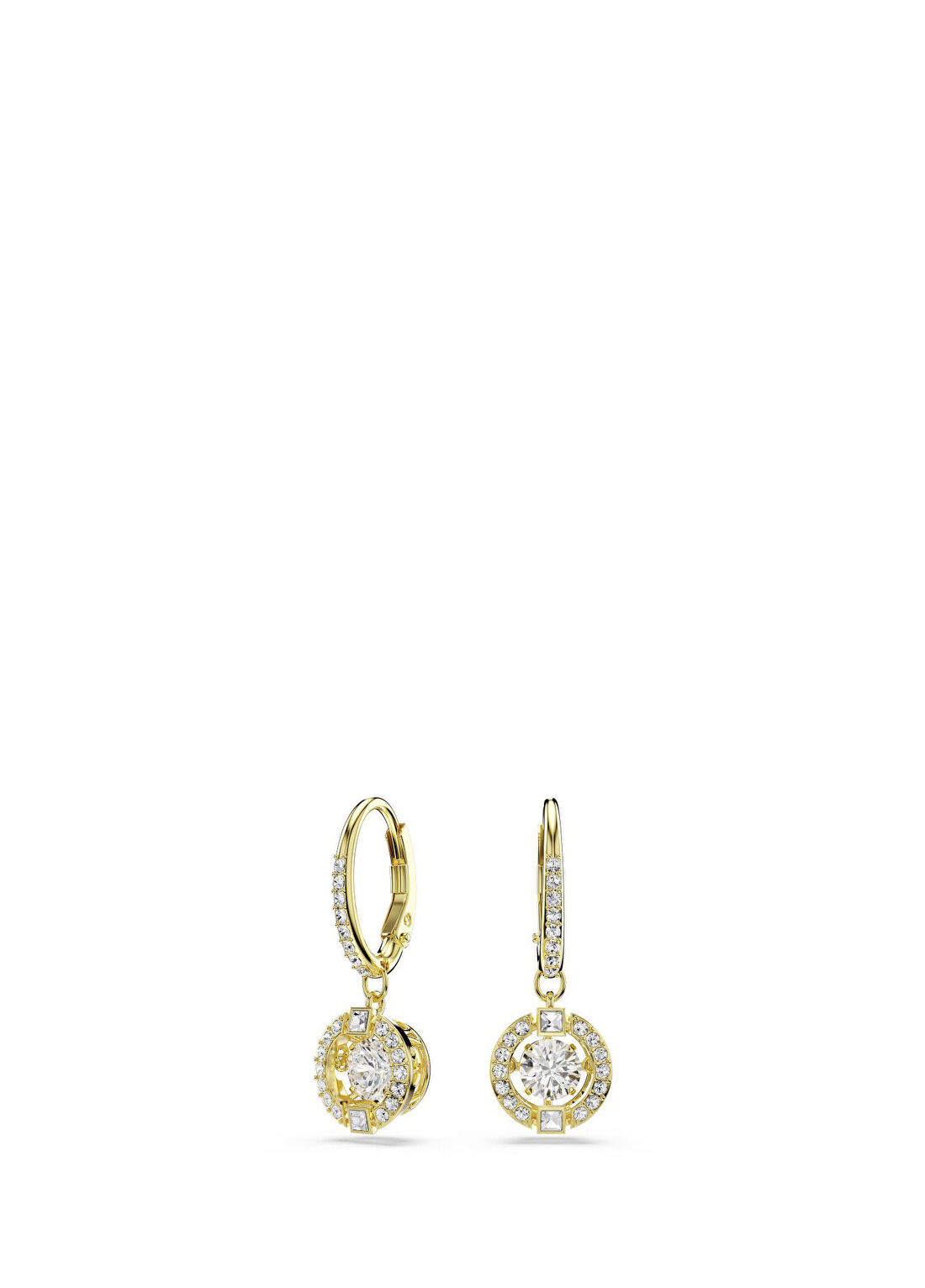 Swarovski 5758095 Una Pe Rnd Sp Dc White Gos Kadın Küpe