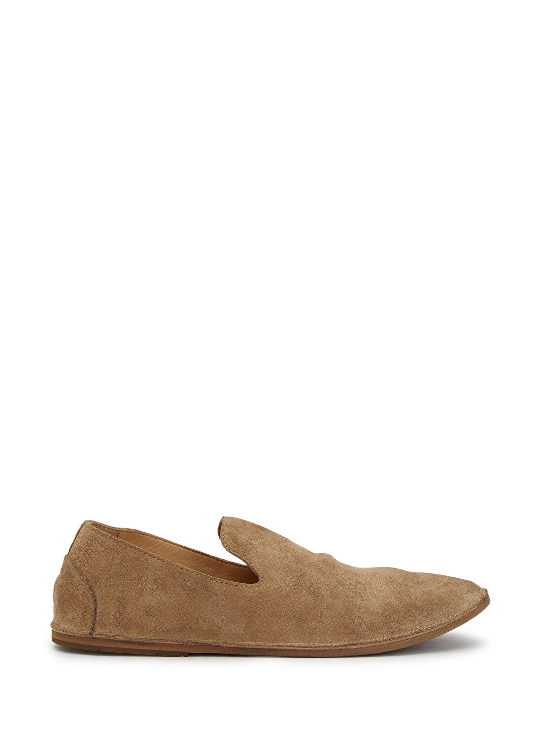 Marsell Strasacco Bej Erkek Süet Loafer