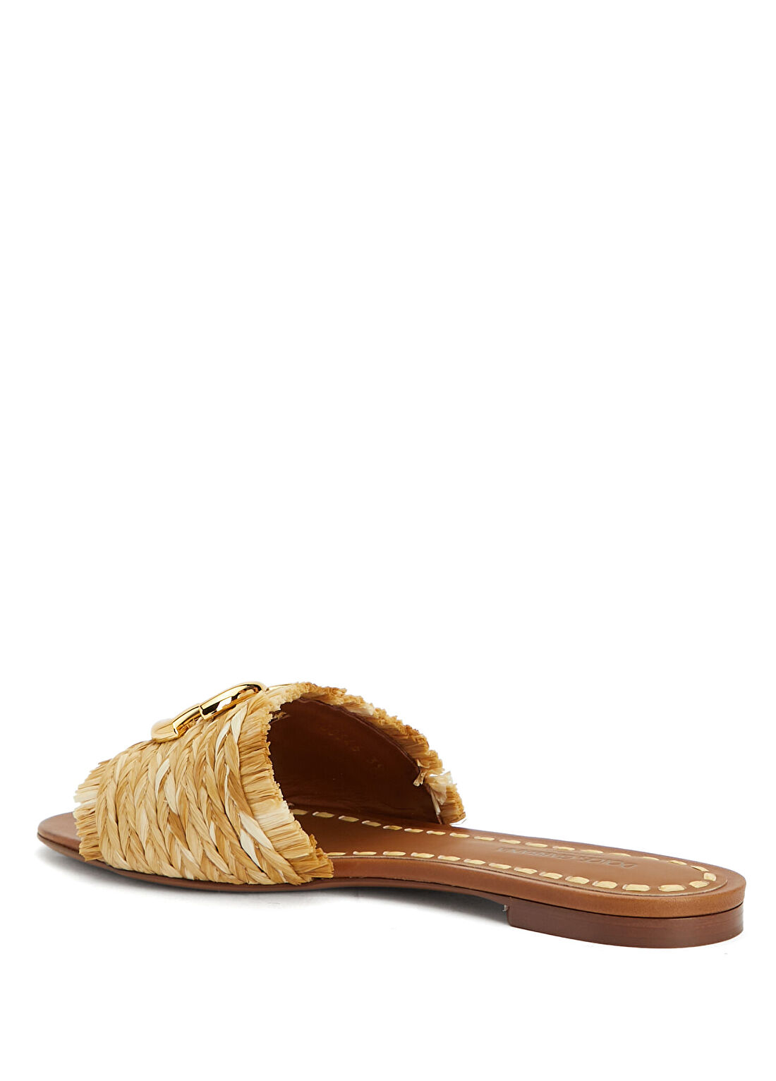 Dolce&Gabbana Kadın Rafya Terlik görsel 3