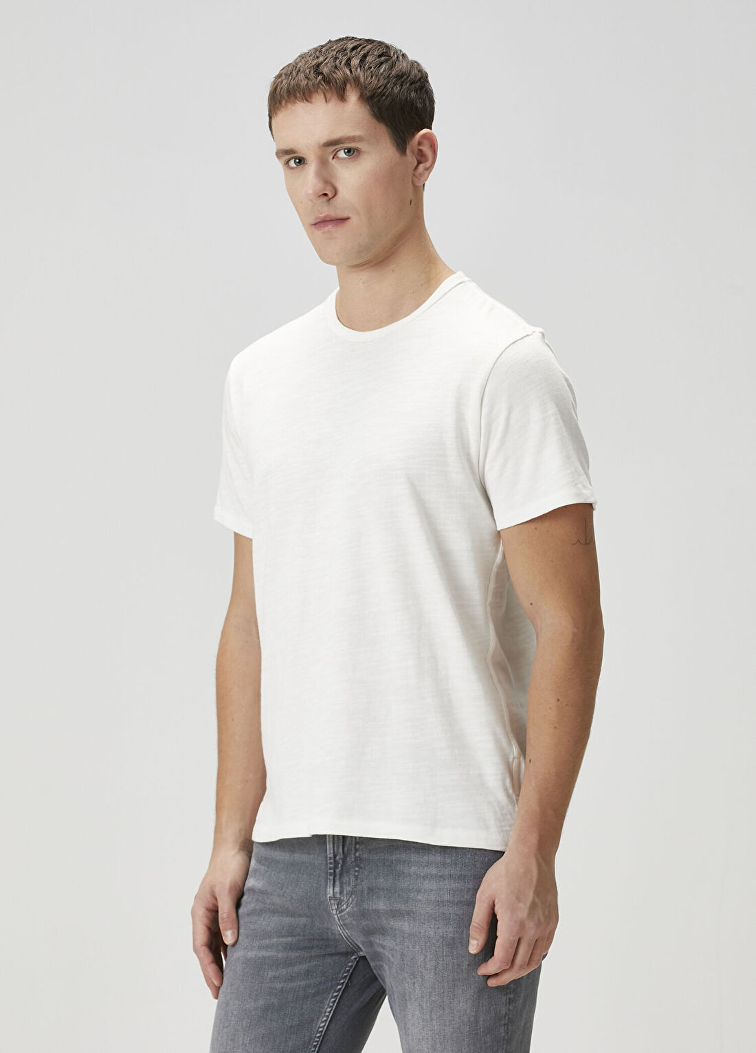 Rag&Bone Beyaz Basic T-shirt görsel 3