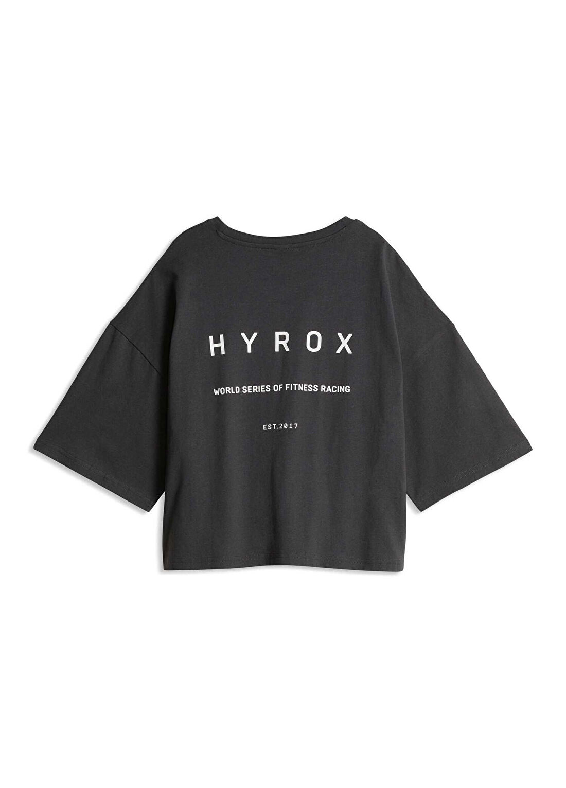 Puma Hyrox World Crop Geniş Kesim Kısa Kollu Kadın Spor T-Shirt görsel 2