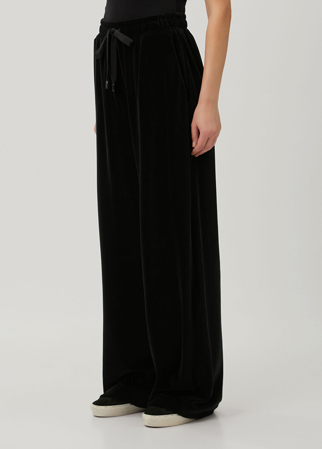 Dolce&Gabbana Siyah Şönil Pantolon görsel 2