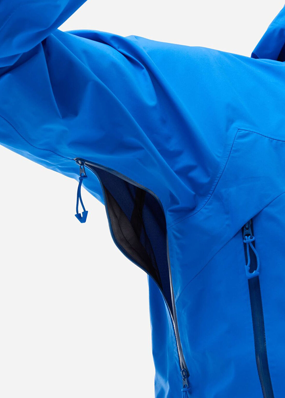 Millet Kamet Light Gore-Tex® 3L Plain Mavi Erkek Spor Ceket görsel 4