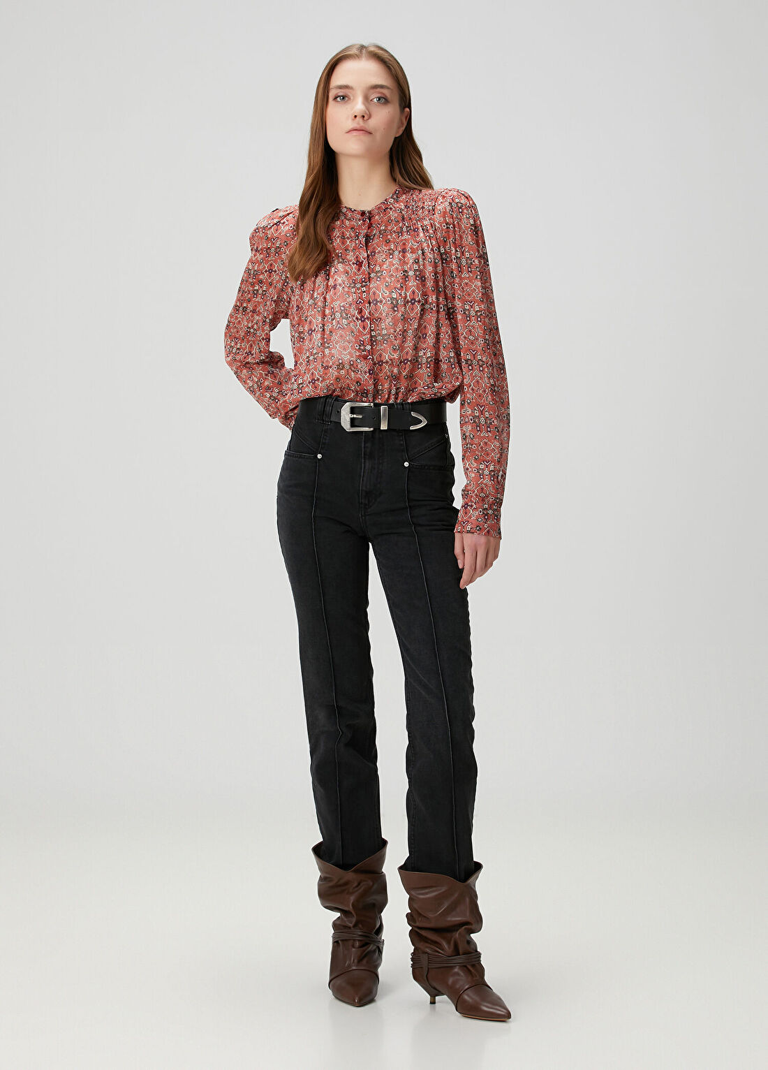 Isabel Marant Lirokayo Siyah Jean Pantolon
