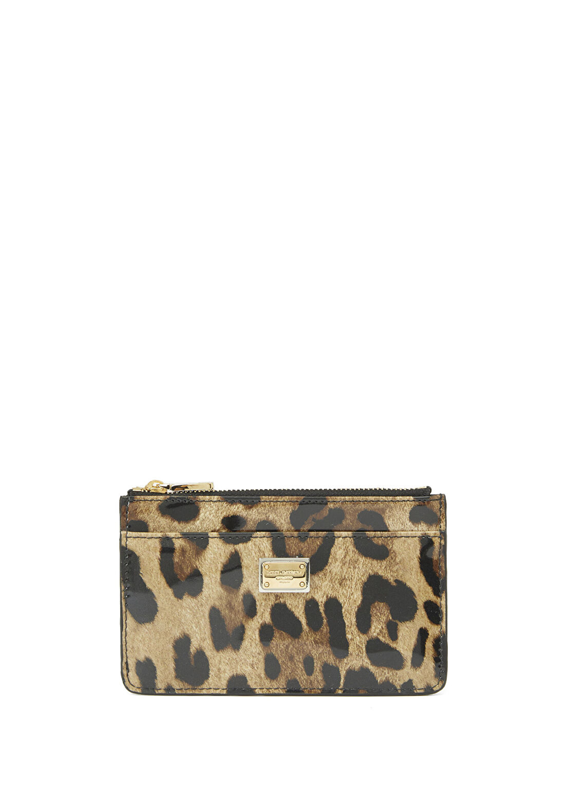 Dolce&Gabbana Leopar Kadın Deri Kartlık
