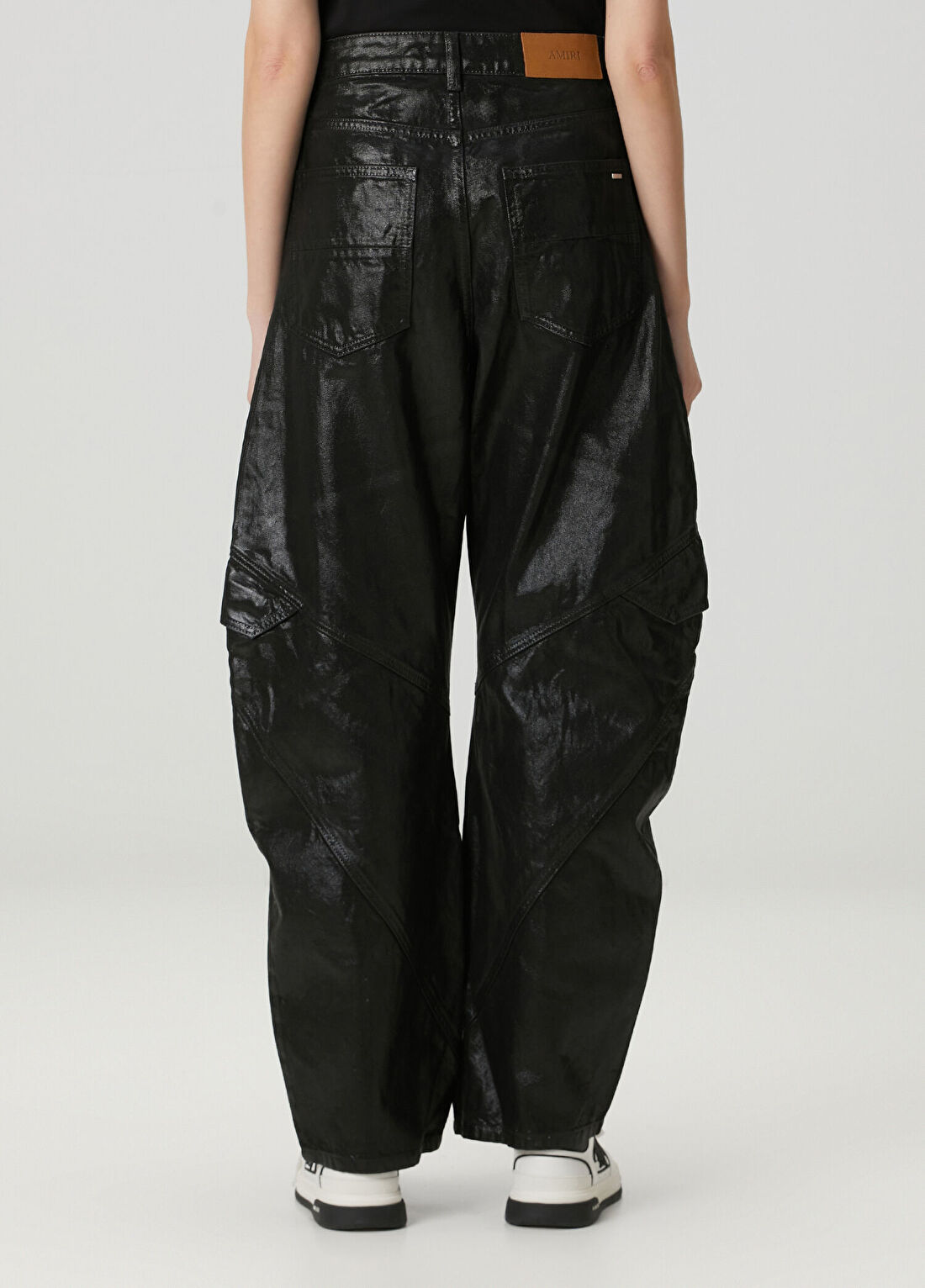 Amiri Siyah Jean Pantolon görsel 4