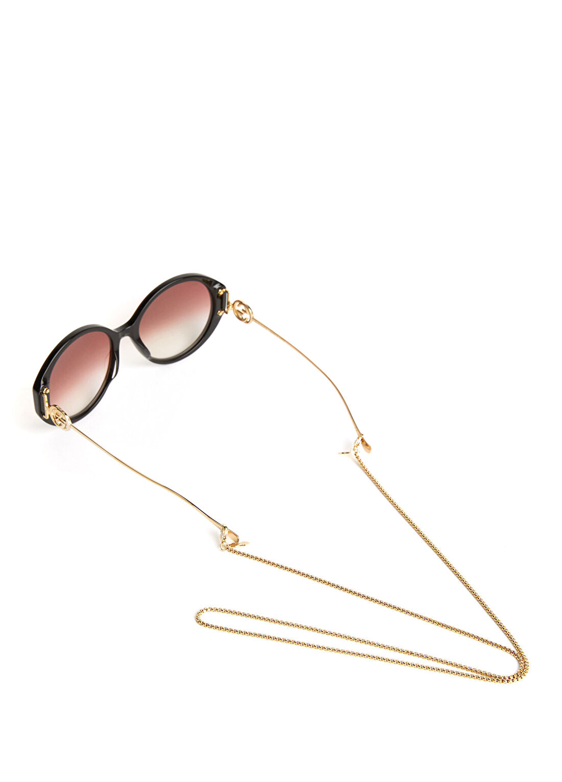 Gucci GC001958 Kahverengi Kadın Güneş Gözlüğü görsel 3
