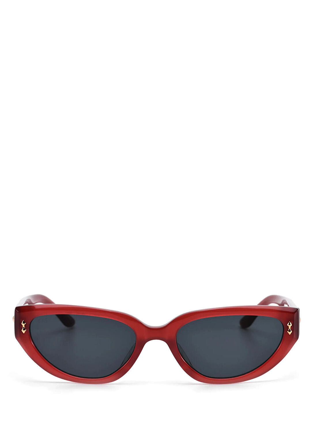 FOR ART SAKE Lush Bordo Asetat Unisex Güneş Gözlüğü