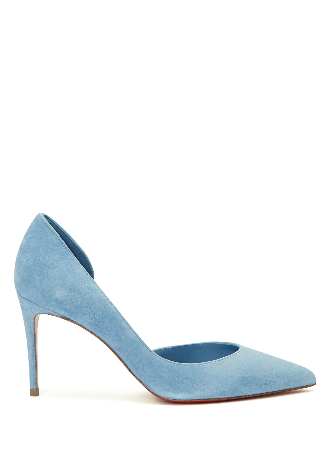 Christian Louboutin Iriza Mavi Süet Stiletto