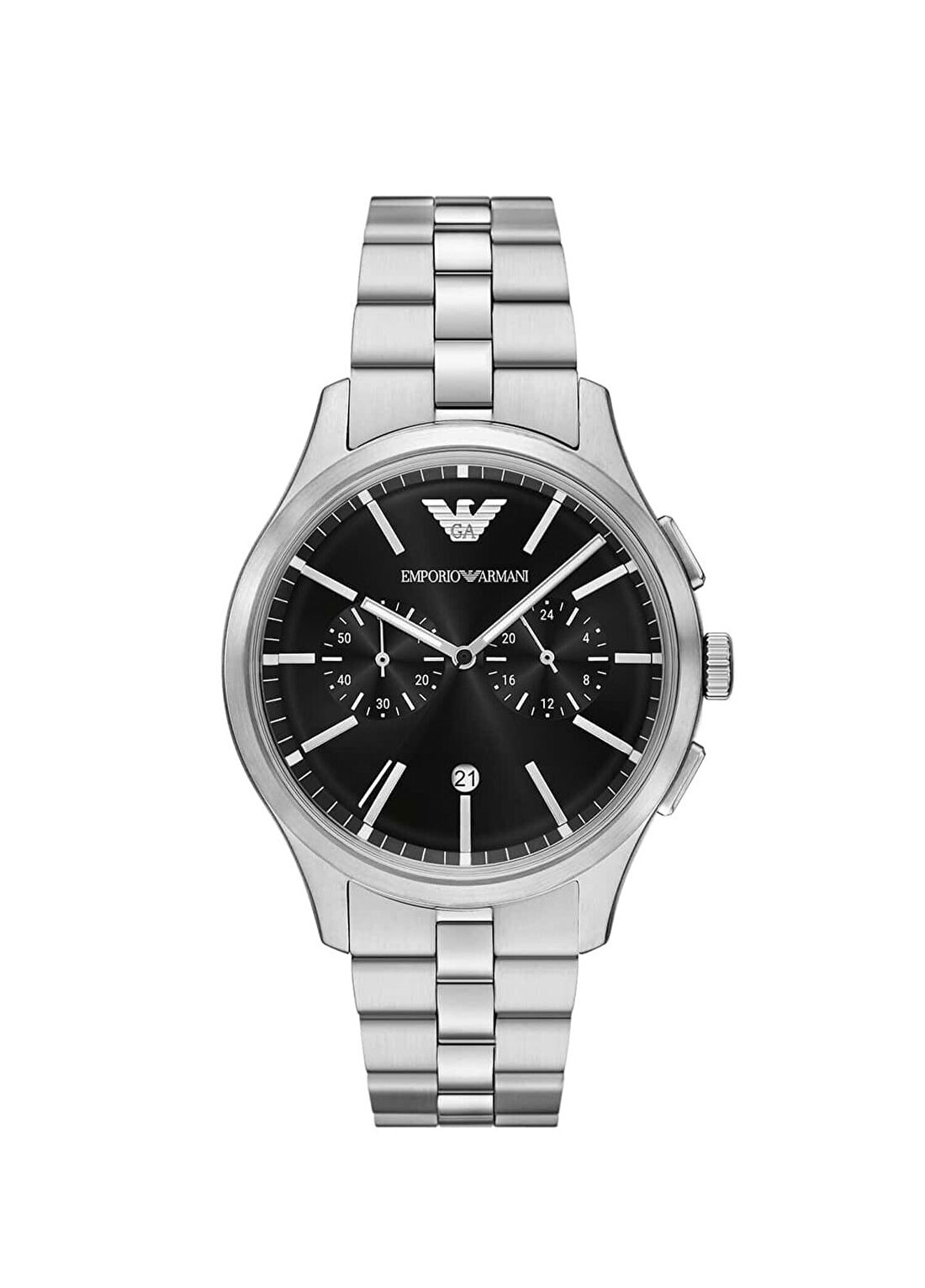 Emporio Armani AR11691 Metalik Gri Çelik Erkek Kol Saati