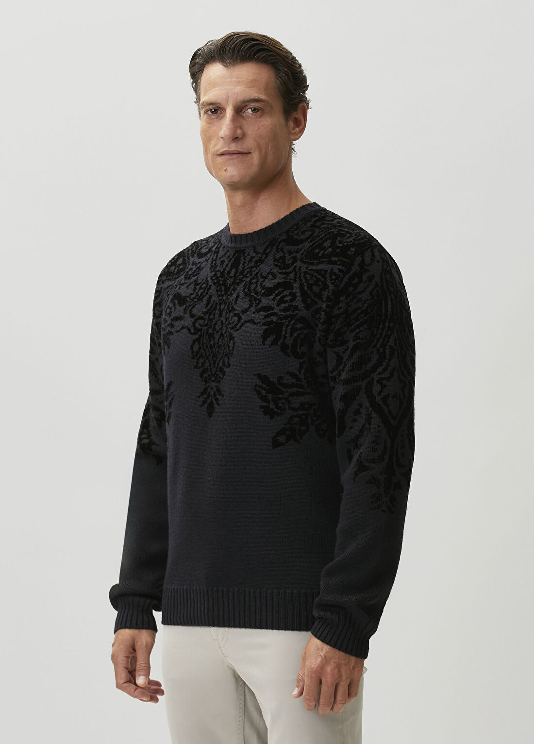 Etro Lacivert Triko görsel 3