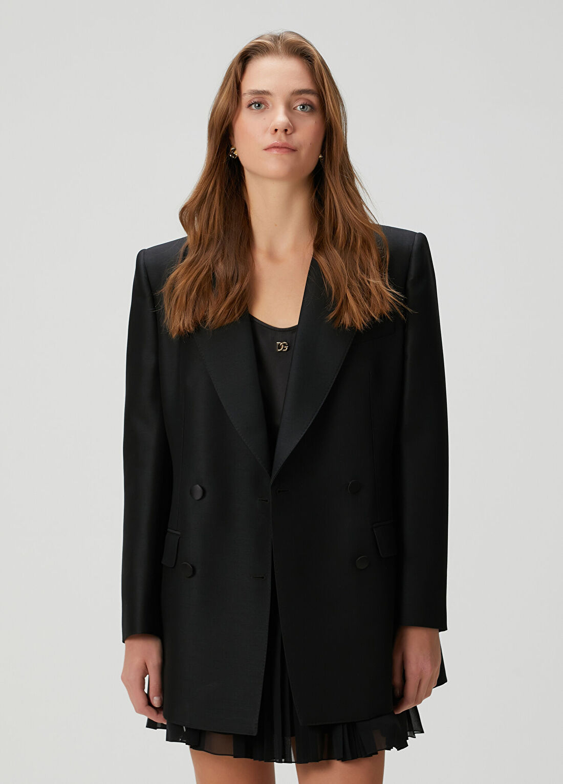 Dolce&Gabbana Siyah Yün Ceket