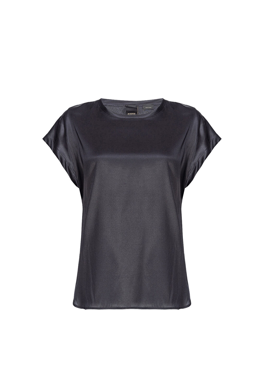 Pinko Farida Siyah Kısa Kollu Kadın Bluz