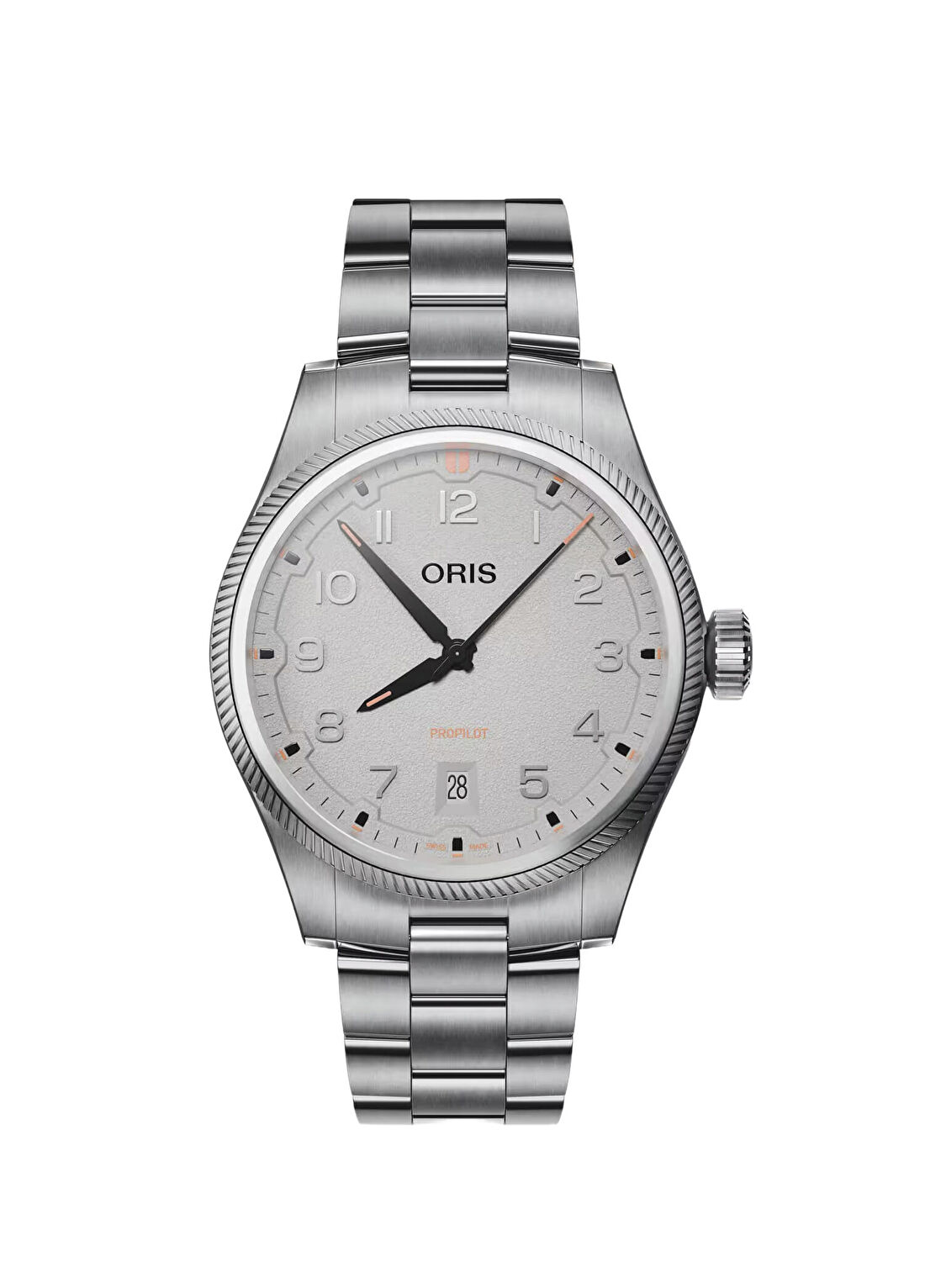 Oris ProPilot Date Gri Çelik Erkek Kol Saati
