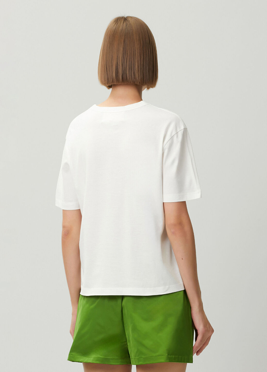 Maje Tifish Beyaz T-shirt görsel 4