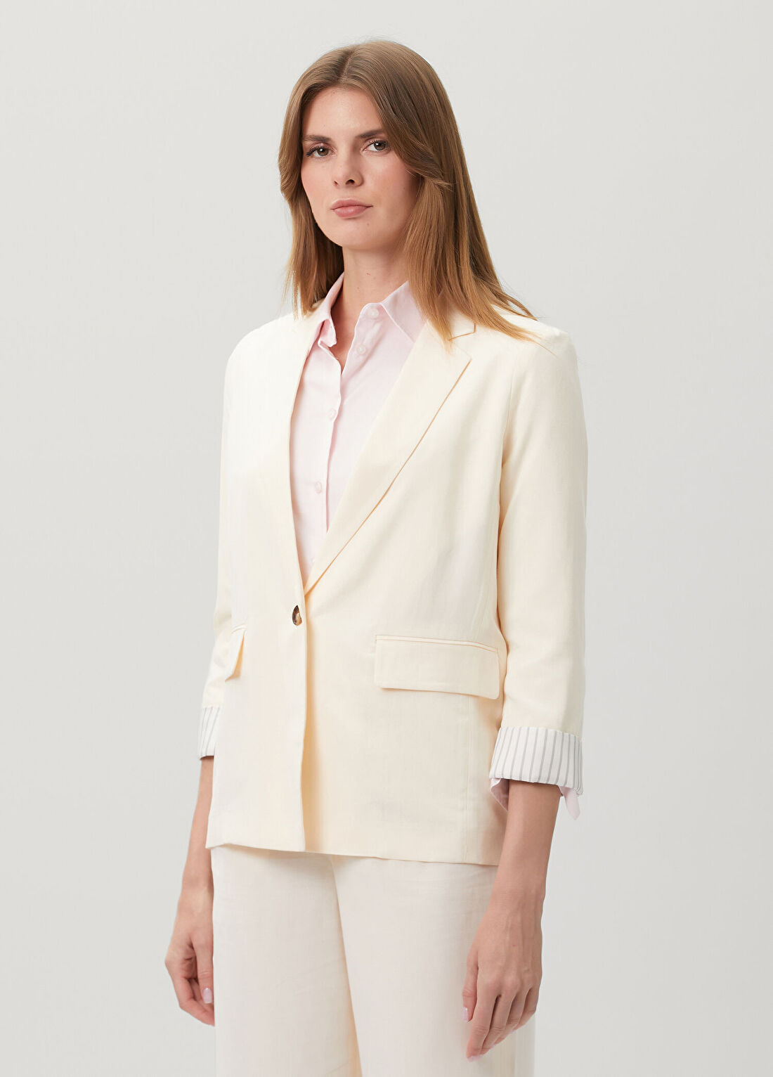 Rag&Bone Jennie Fildişi Blazer görsel 3