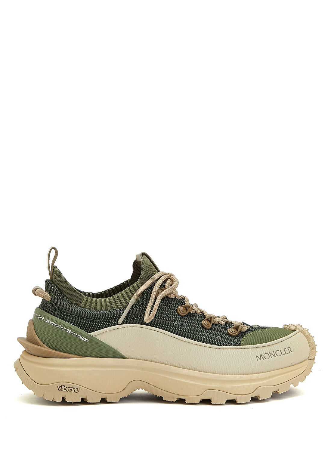 Moncler Trailgrip Lite 3 Haki Erkek Sneaker