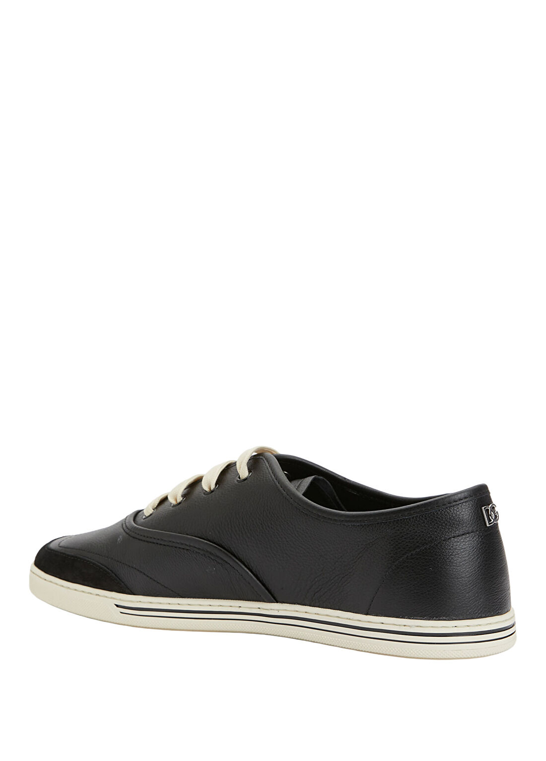 Dolce&Gabbana Siyah Erkek Deri Sneaker görsel 3