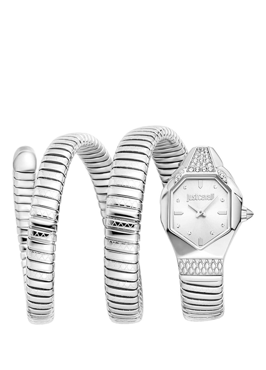 Just Cavalli JC1L370M0015 Metalik Gri Çelik Kadın Kol Saati