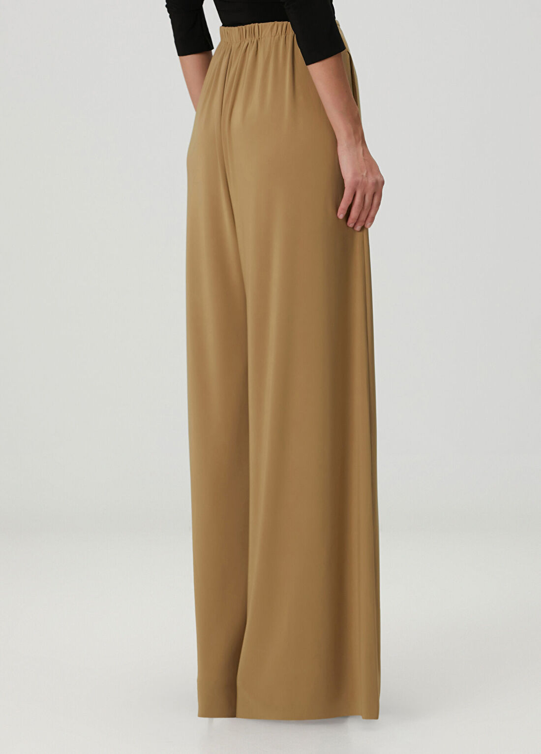 Norma Kamali Camel Pantolon görsel 4