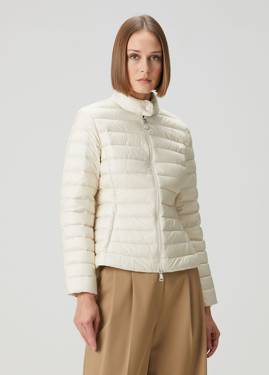 Moncler Igelle Açık Bej Mont görsel 3