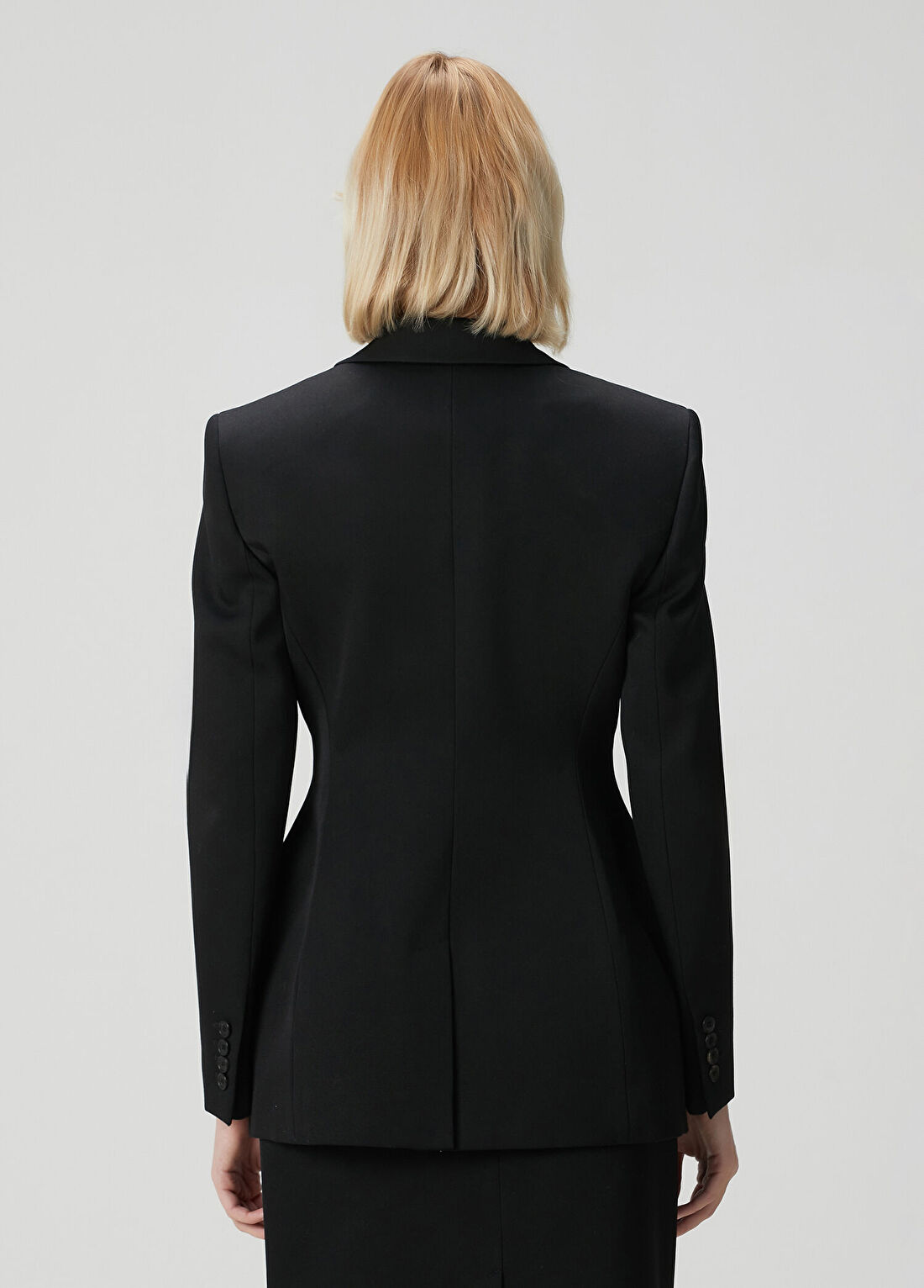 Givenchy Siyah Yün Blazer görsel 4