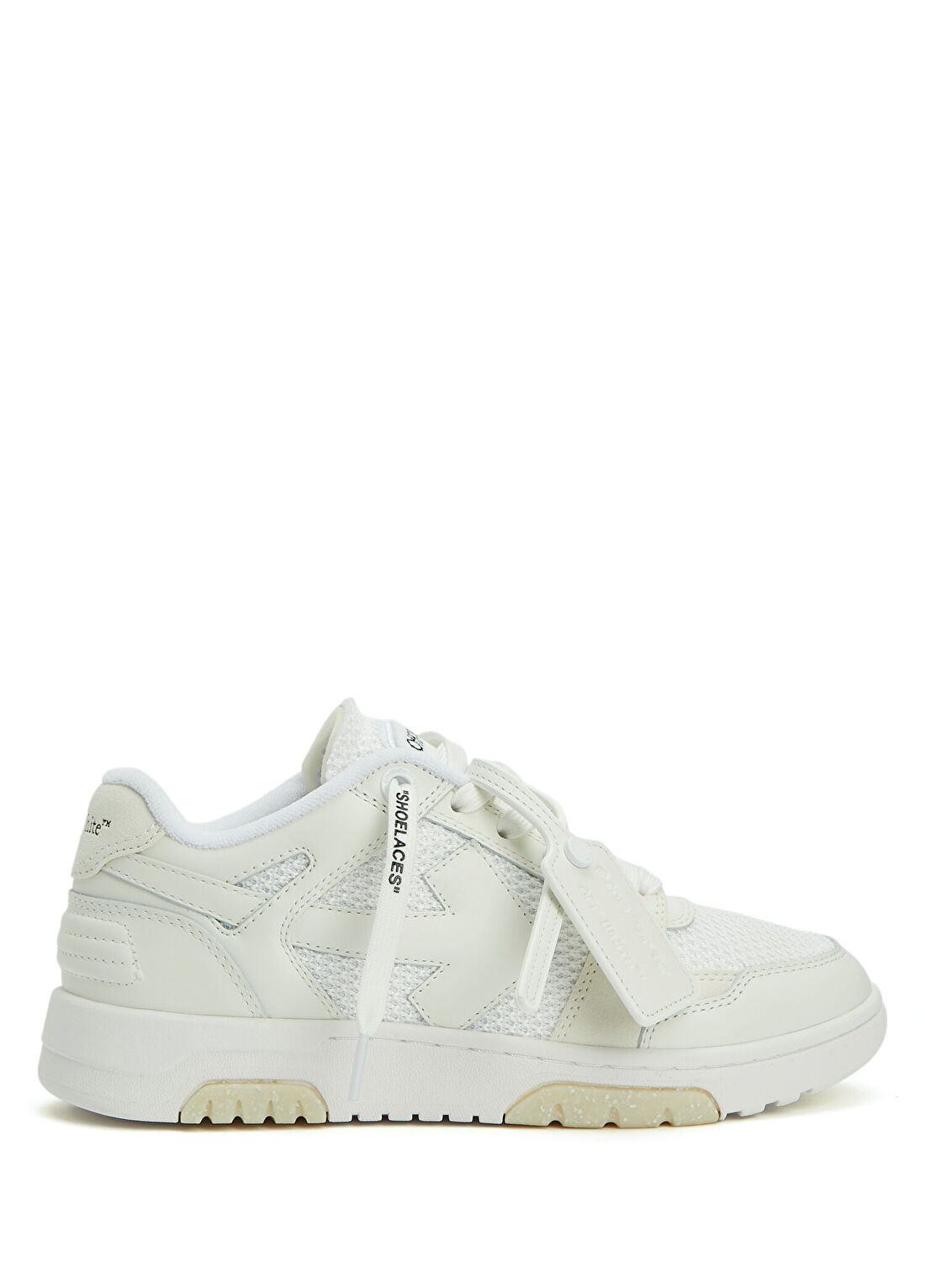 Off-White Out Of Office Beyaz Kadın Deri Sneaker