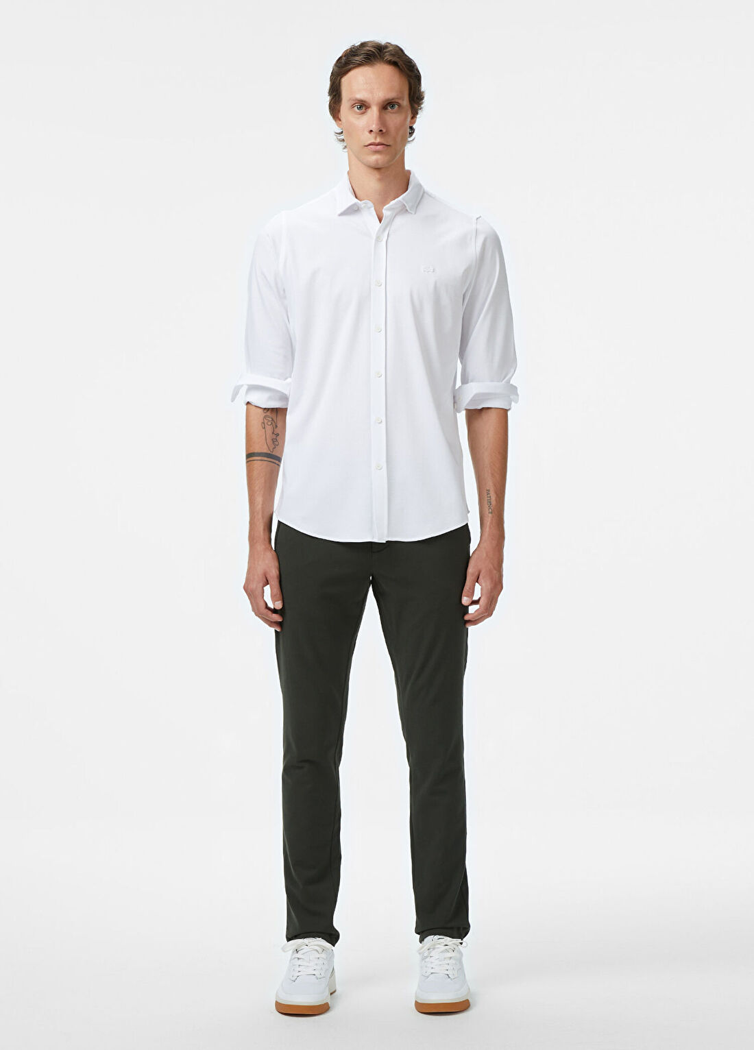 Lacoste Haki Slim Fit Erkek Pantolon