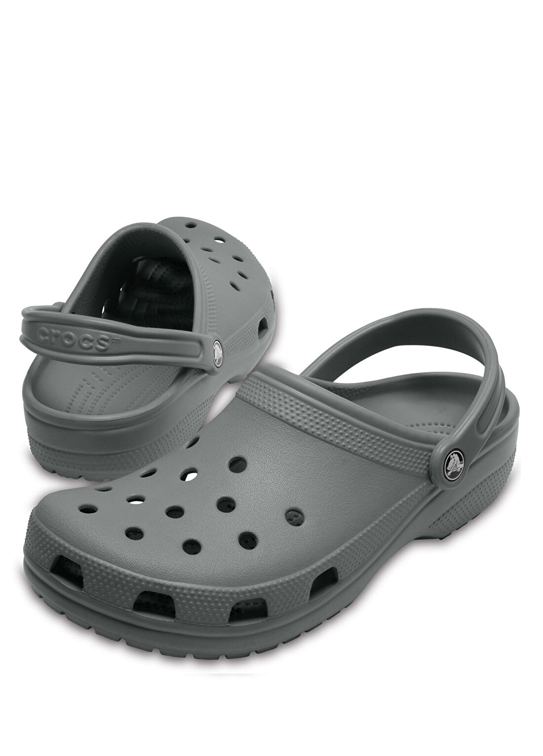 Crocs Classic Gri Erkek Terlik görsel 2