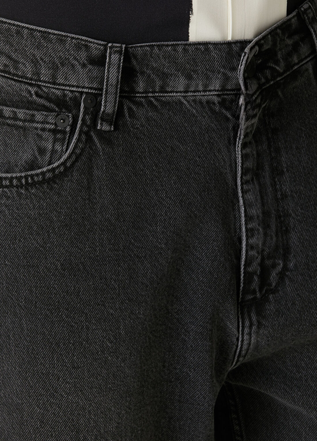 Rag&Bone Antrasit Jean Pantolon görsel 4