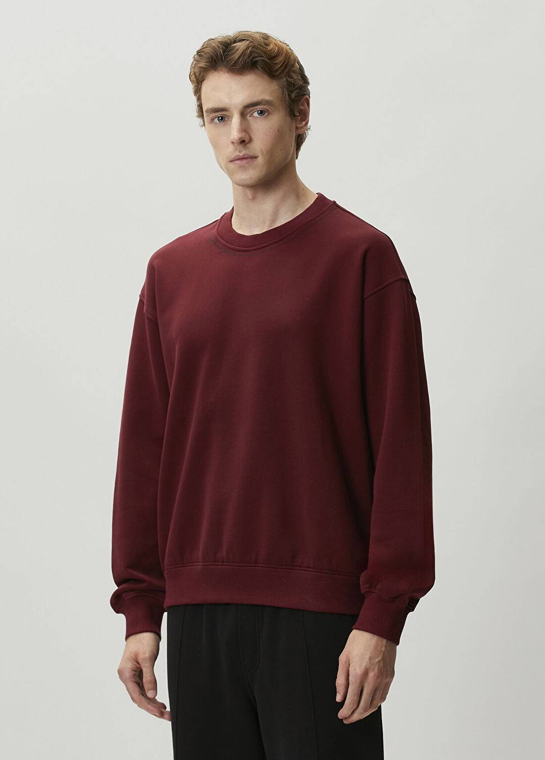 Dolce&Gabbana Bordo Basic Sweatshirt görsel 3