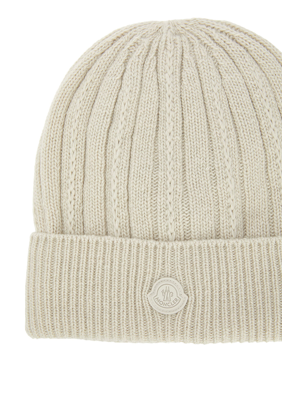 Moncler Bej Kadın Yün Bere görsel 3
