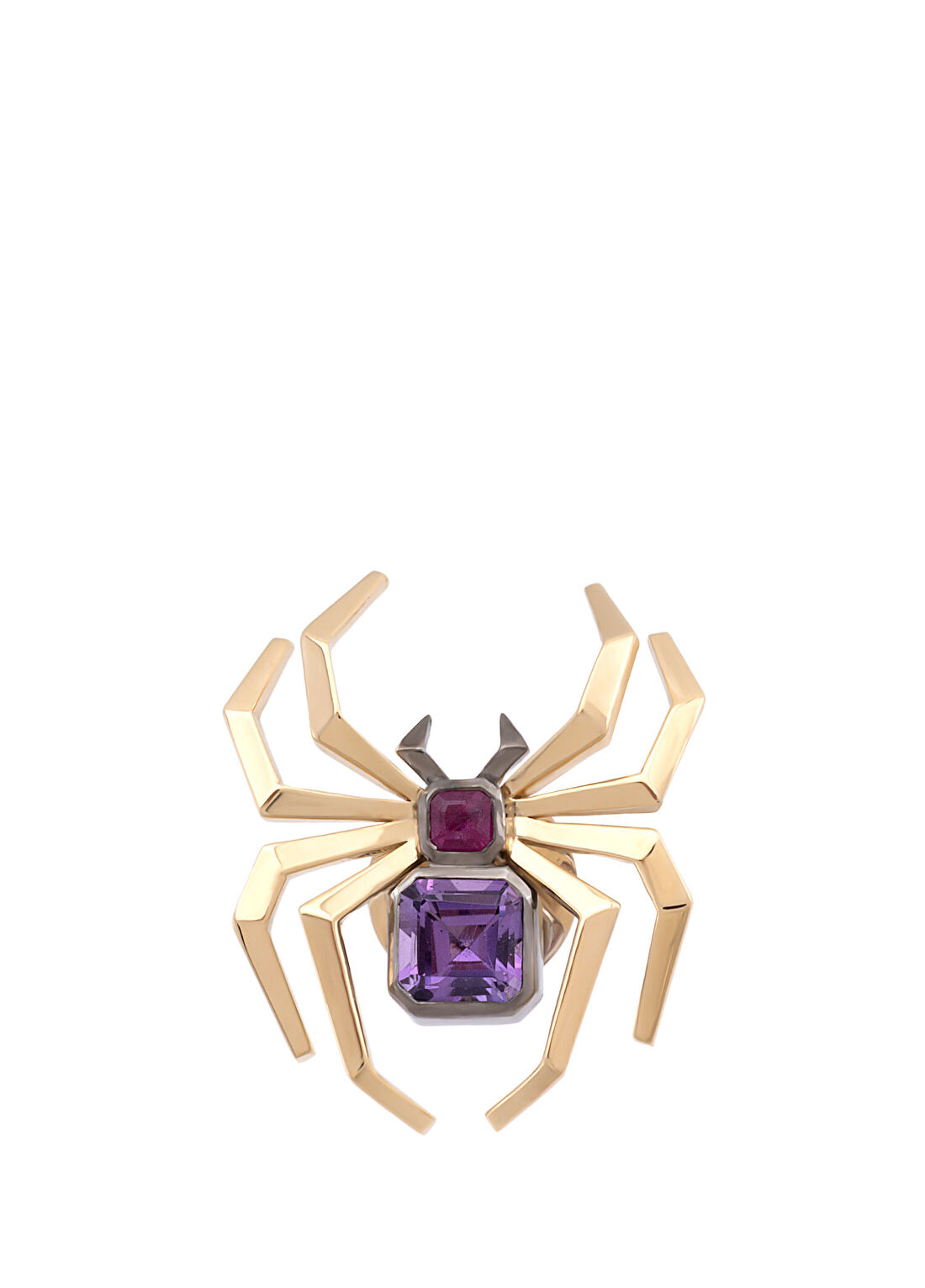 D’evin Spider Pırlantalı Kadın Altın Broş