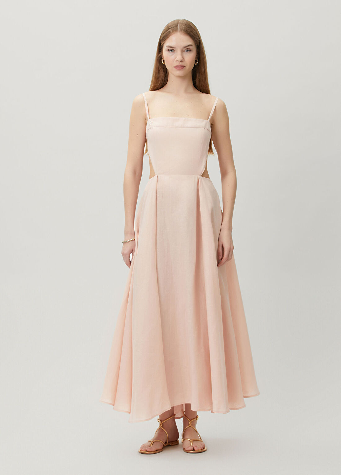 Dor Raw Luxury The Right Words Keten Elbise