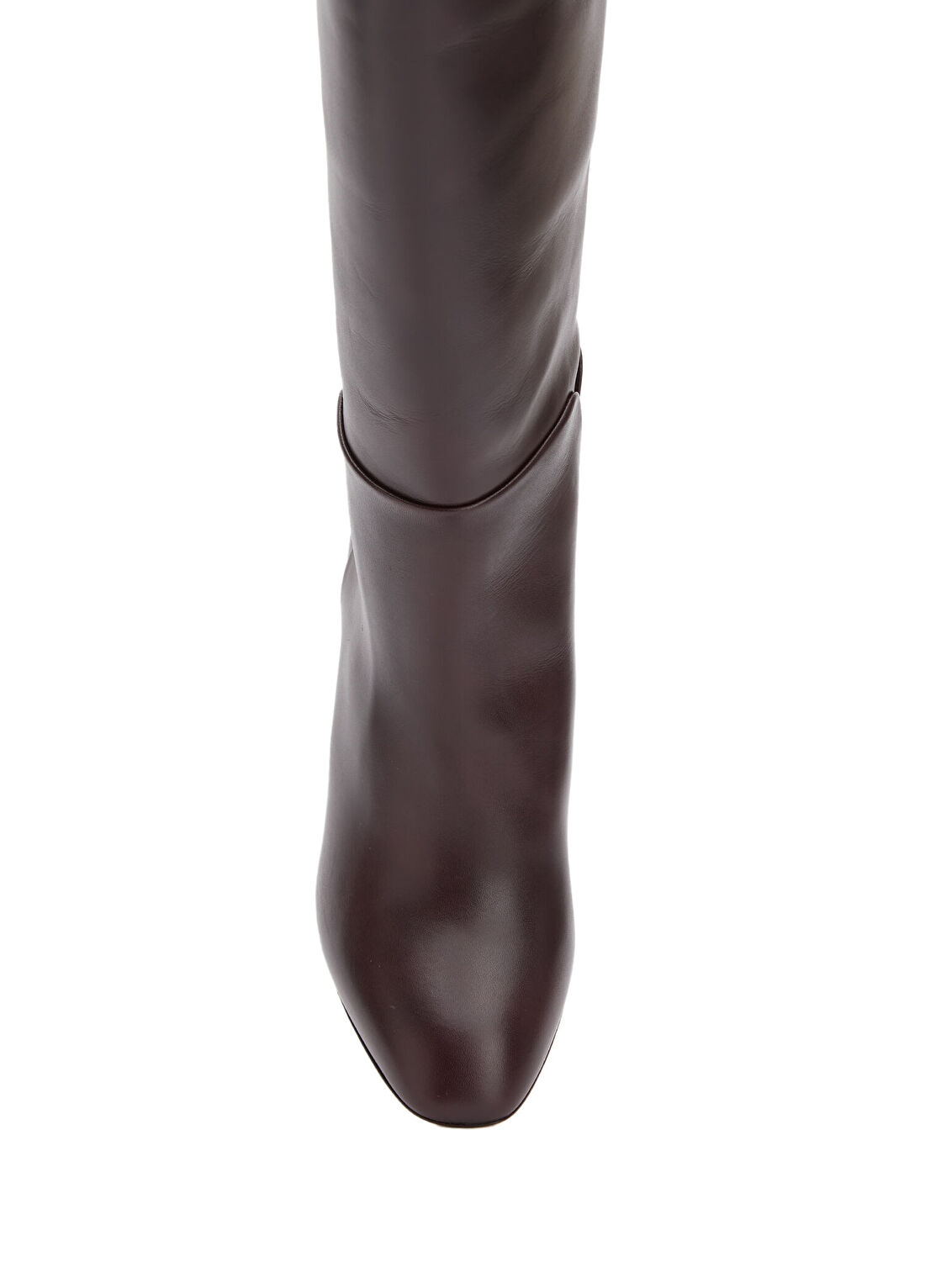Aquazzura Sellier Bordo Kadın Deri Çizme görsel 4