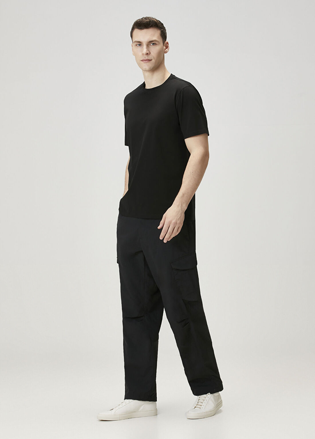 Herno Siyah Basic T-shirt görsel 2