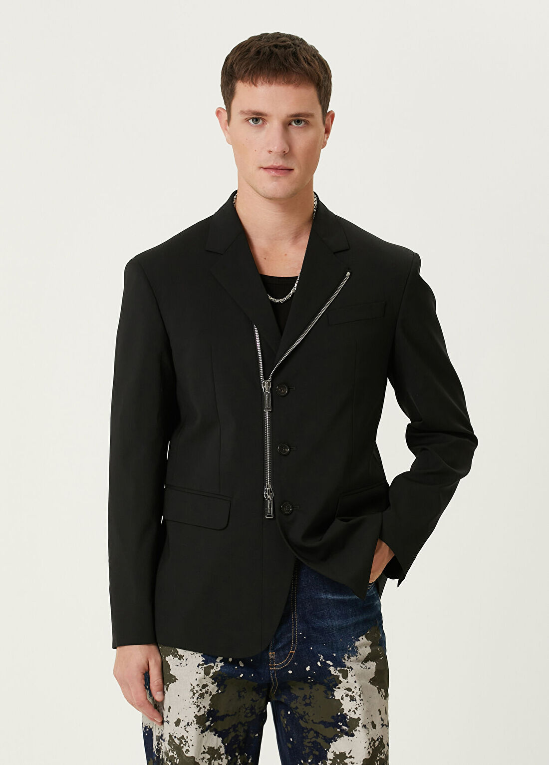 Dsquared2 Headquarter Siyah Yün Ceket