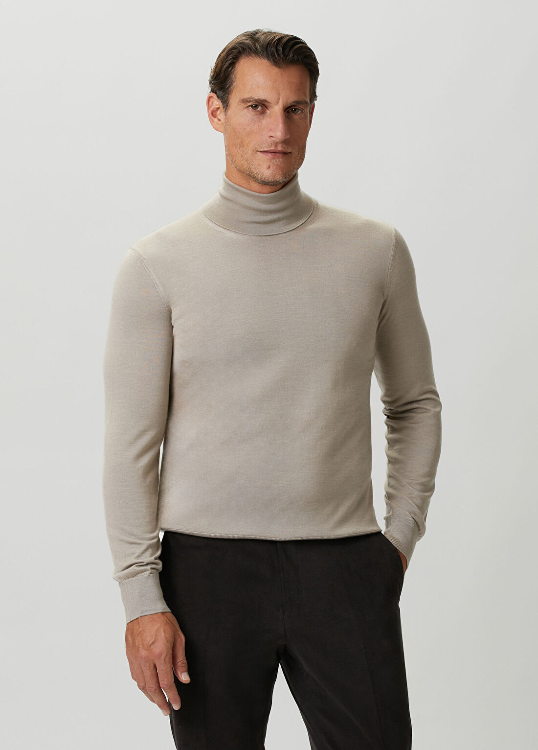 Zegna Bej Kaşmir Triko