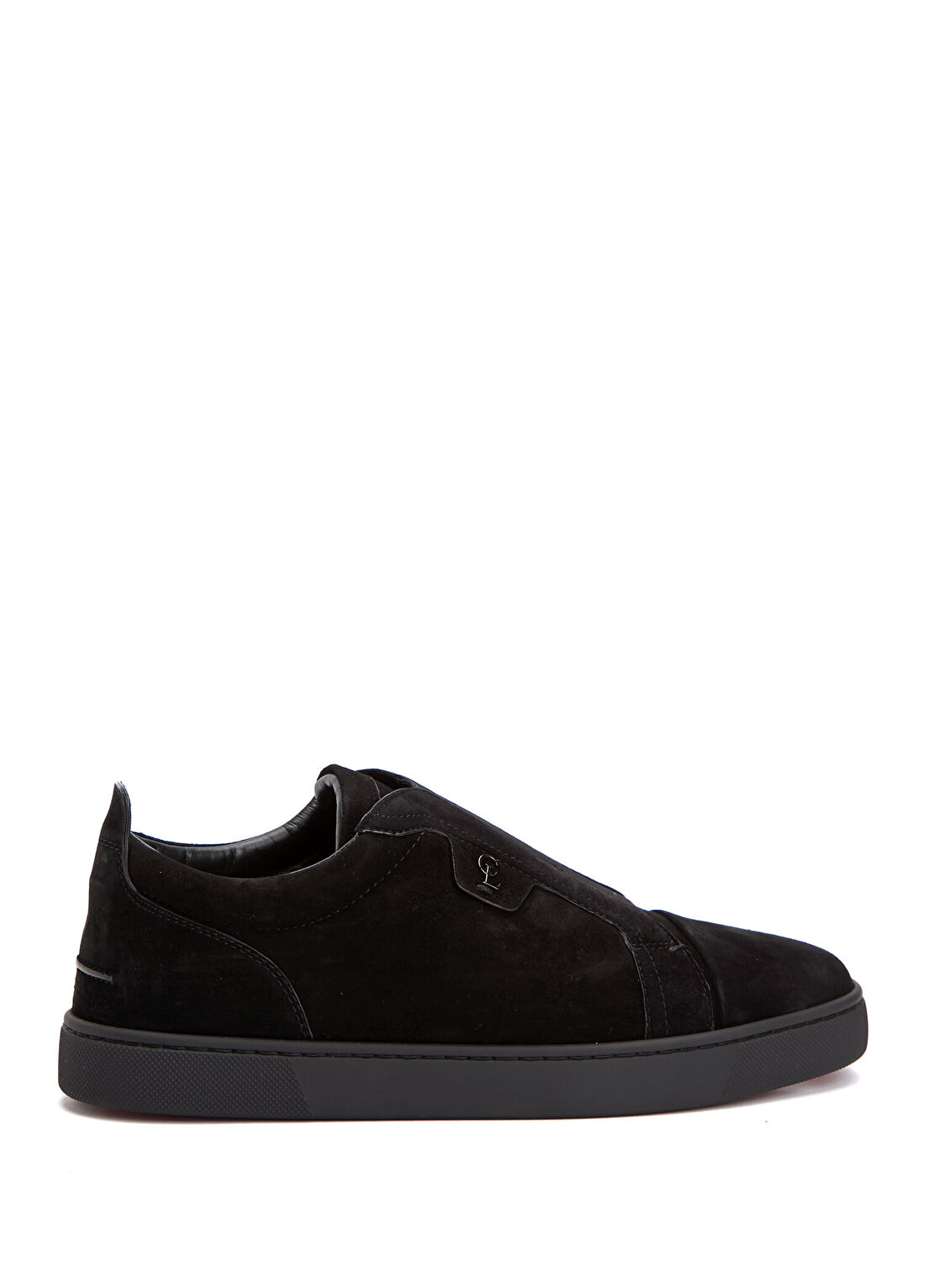 Christian Louboutin S Louis Siyah Erkek Süet Sneaker