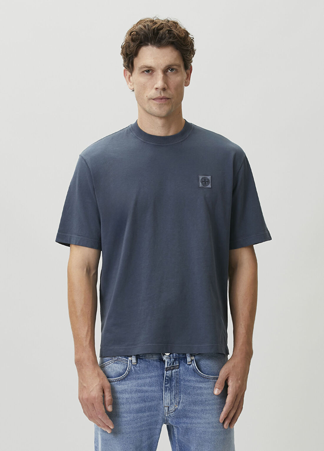 Stone Island Koyu Mavi T-shirt