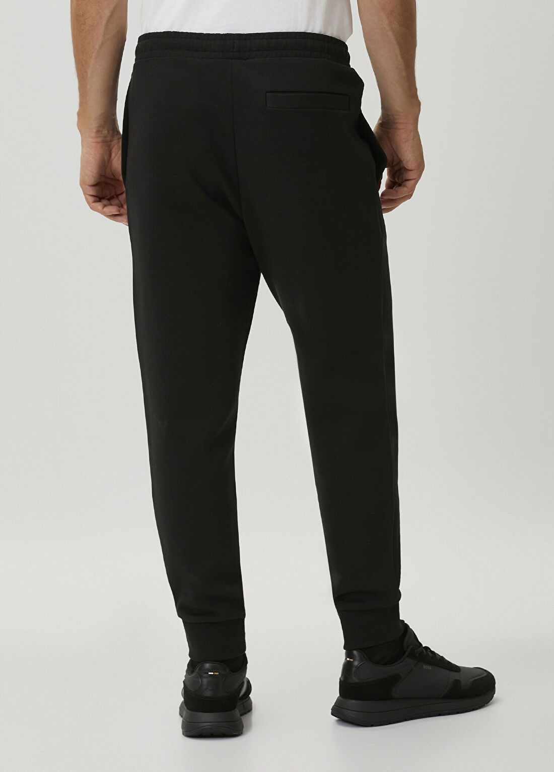 Boss Hadiko Siyah Jersey Pantolon görsel 3