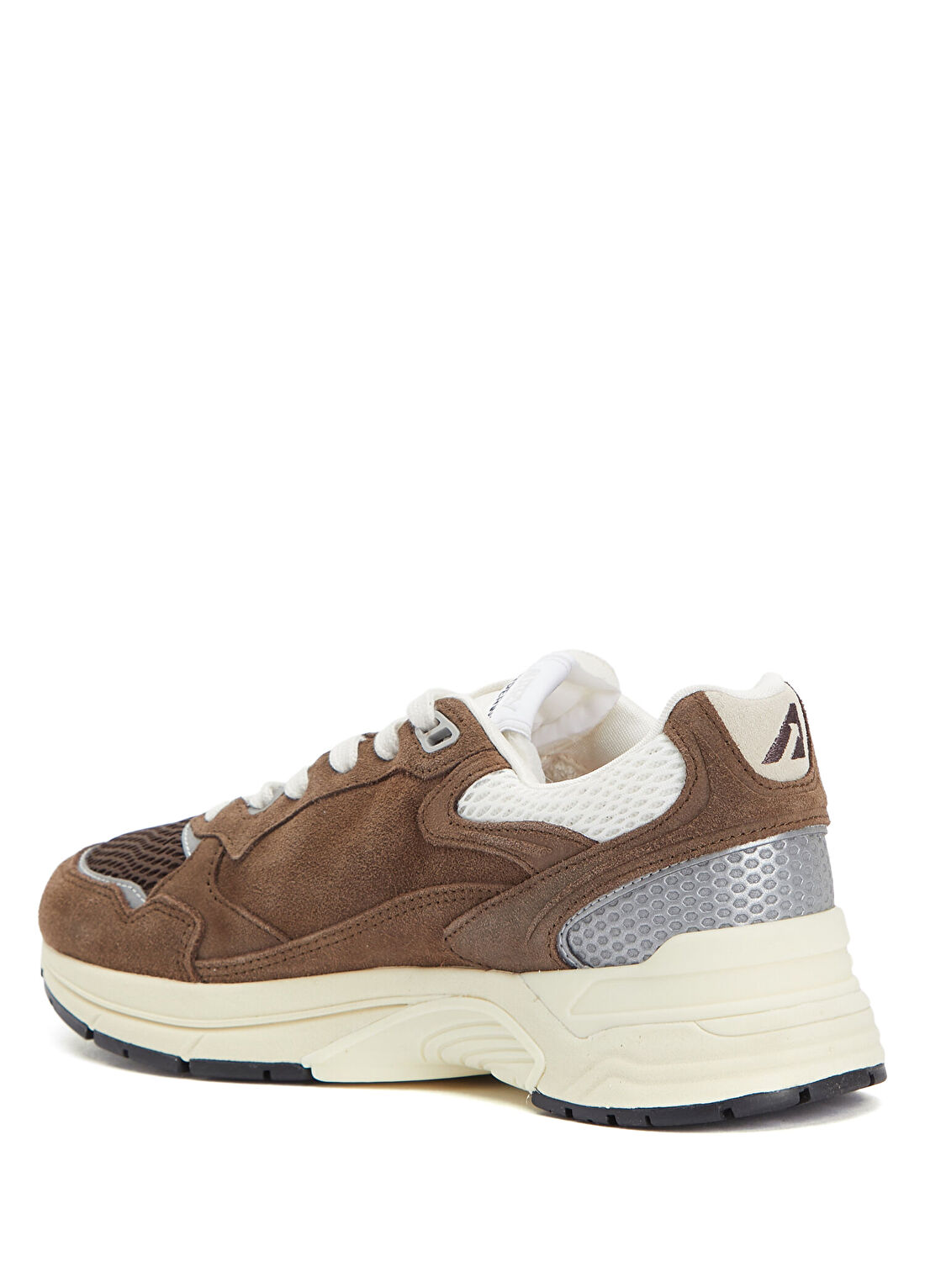 Autry Hyperway Kahverengi Kadın Deri Sneaker görsel 3