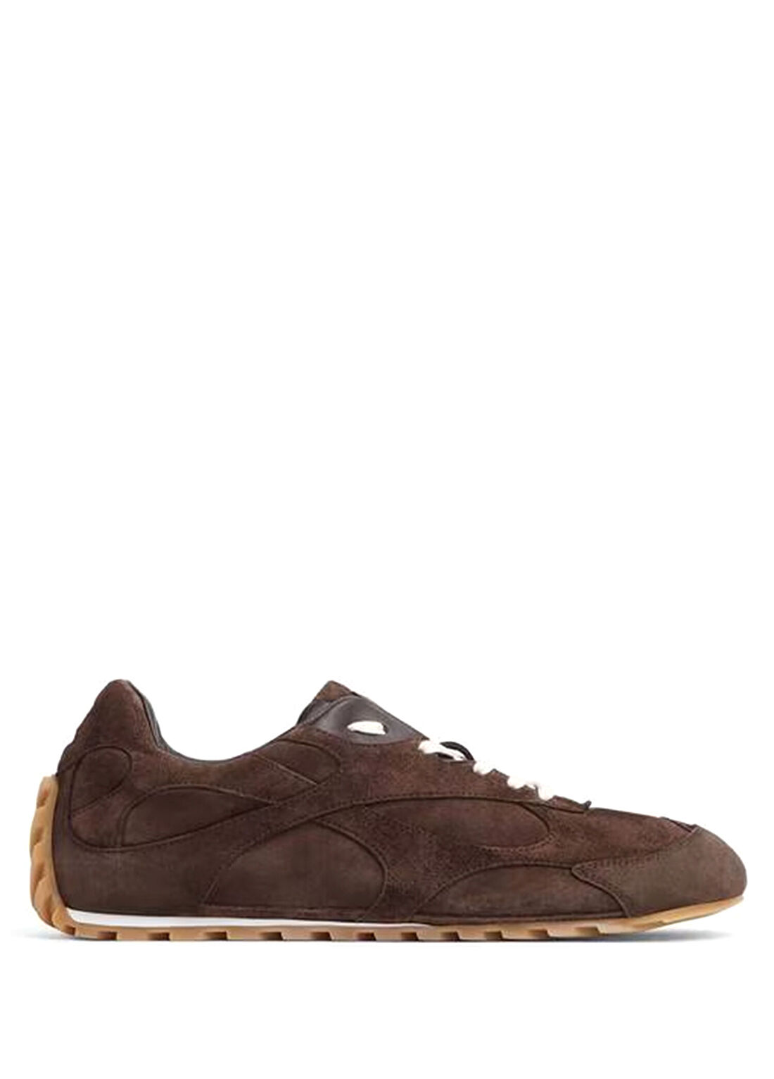 Bottega Veneta Kahverengi Erkek Süet Sneaker